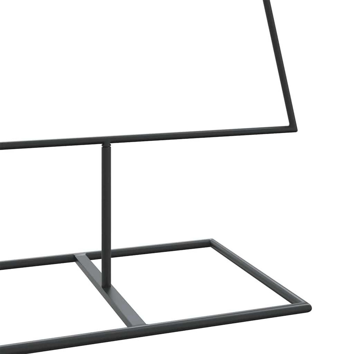 WEIHNACHTSBAUM Metall 65/24/150 Cm Schwarz Stahl - Schwarz, Metall (150cm) - vidaXL