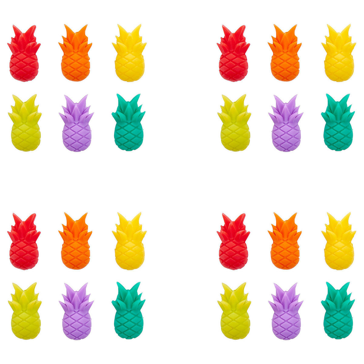 GLASMARKER (4er Set) My Drink - Multicolor, Kunststoff (13/2/10cm) - Butlers