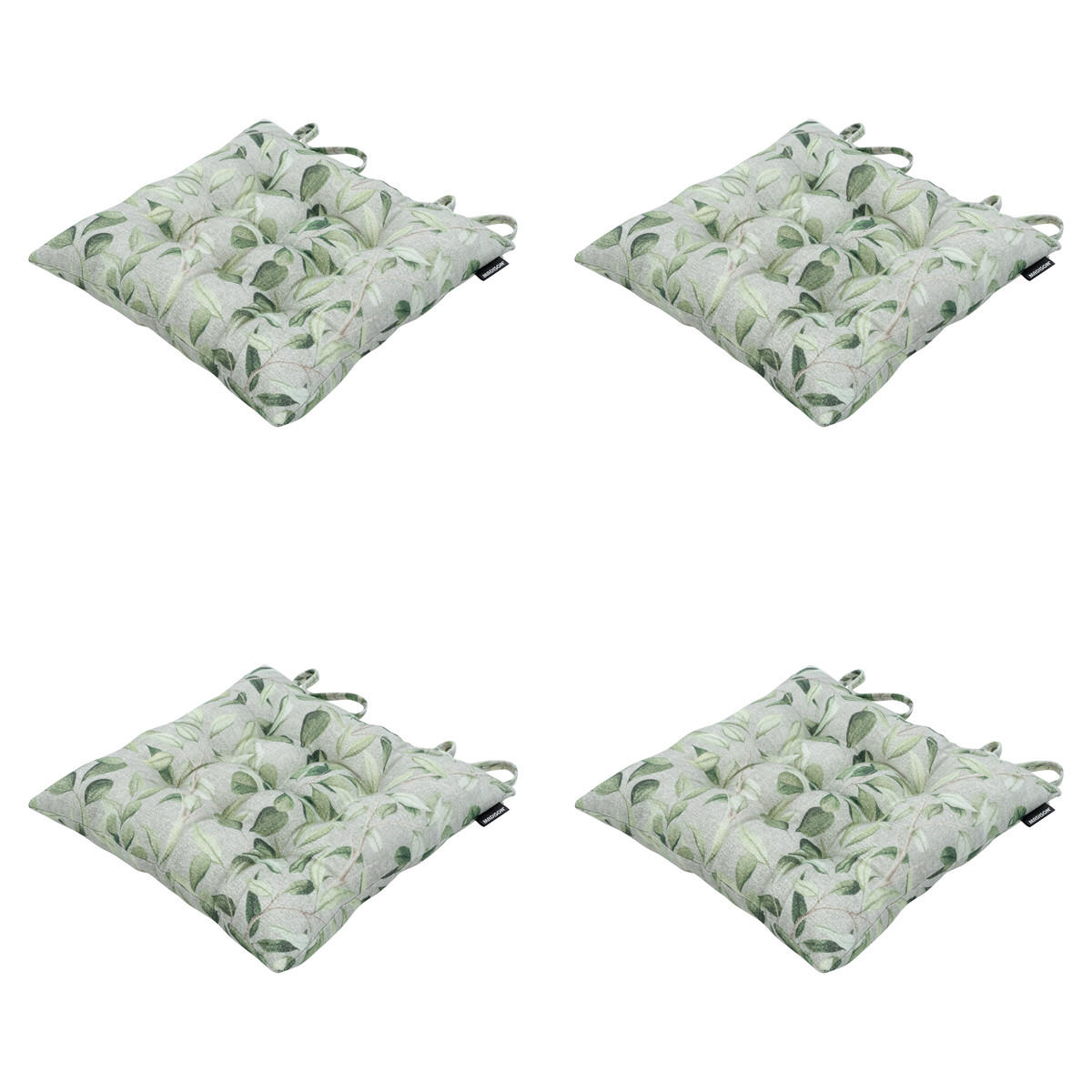 SITZKISSEN Diez 46/46 cm 4er-Set - Multicolor, Textil (46/8/46cm) - Madison