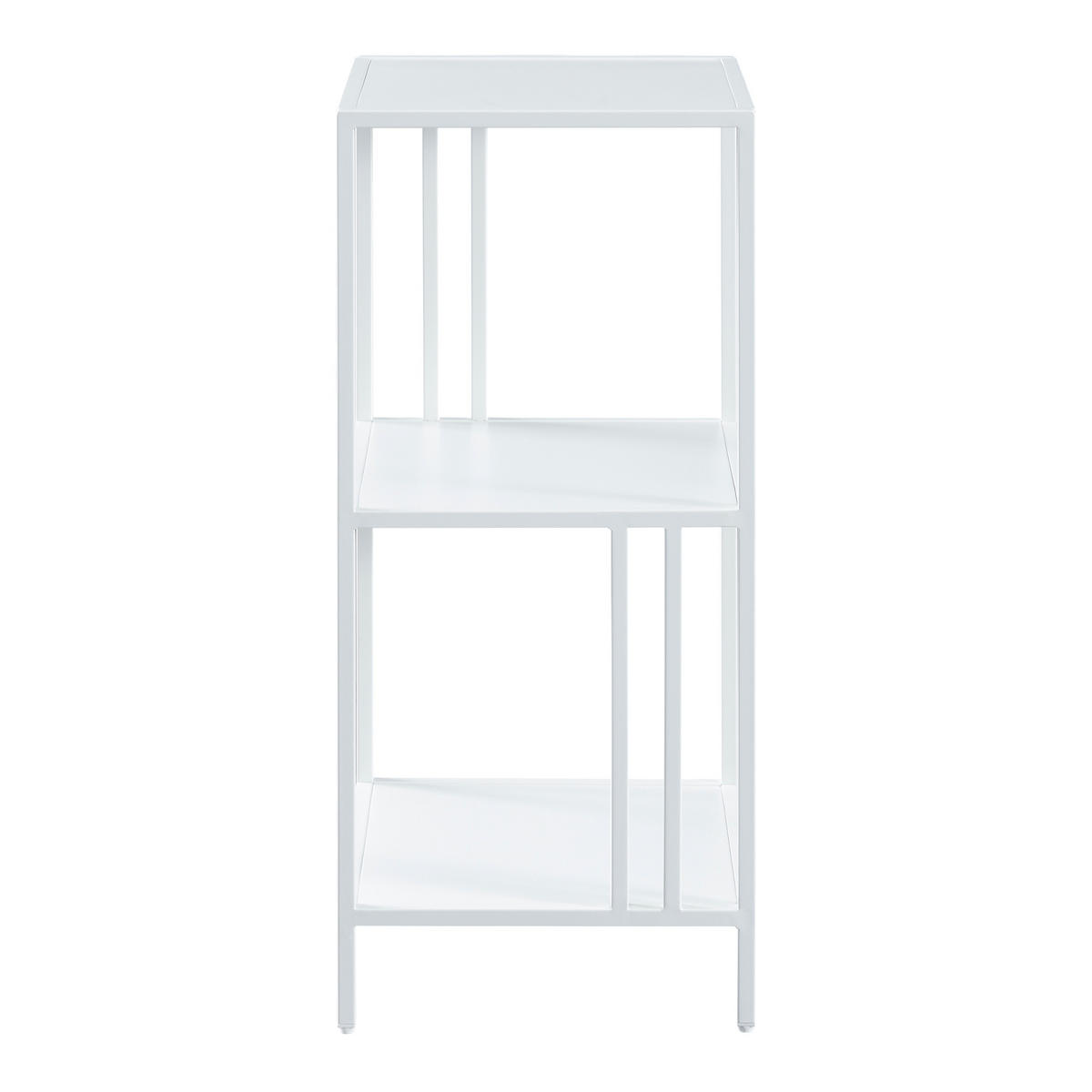STANDREGAL Kumlinge - Weiß, Metall (35/80/35cm) - [en.casa]