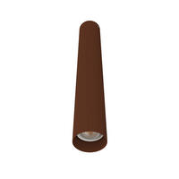 DECKENLEUCHTE Rond - Dunkelbraun, Metall (6/6/40cm) - Lumicom