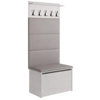 FLURMÖBEL Andy - Grau, Holzwerkstoff (40/192/73cm) - RAUMHIRSCH FURNITURE