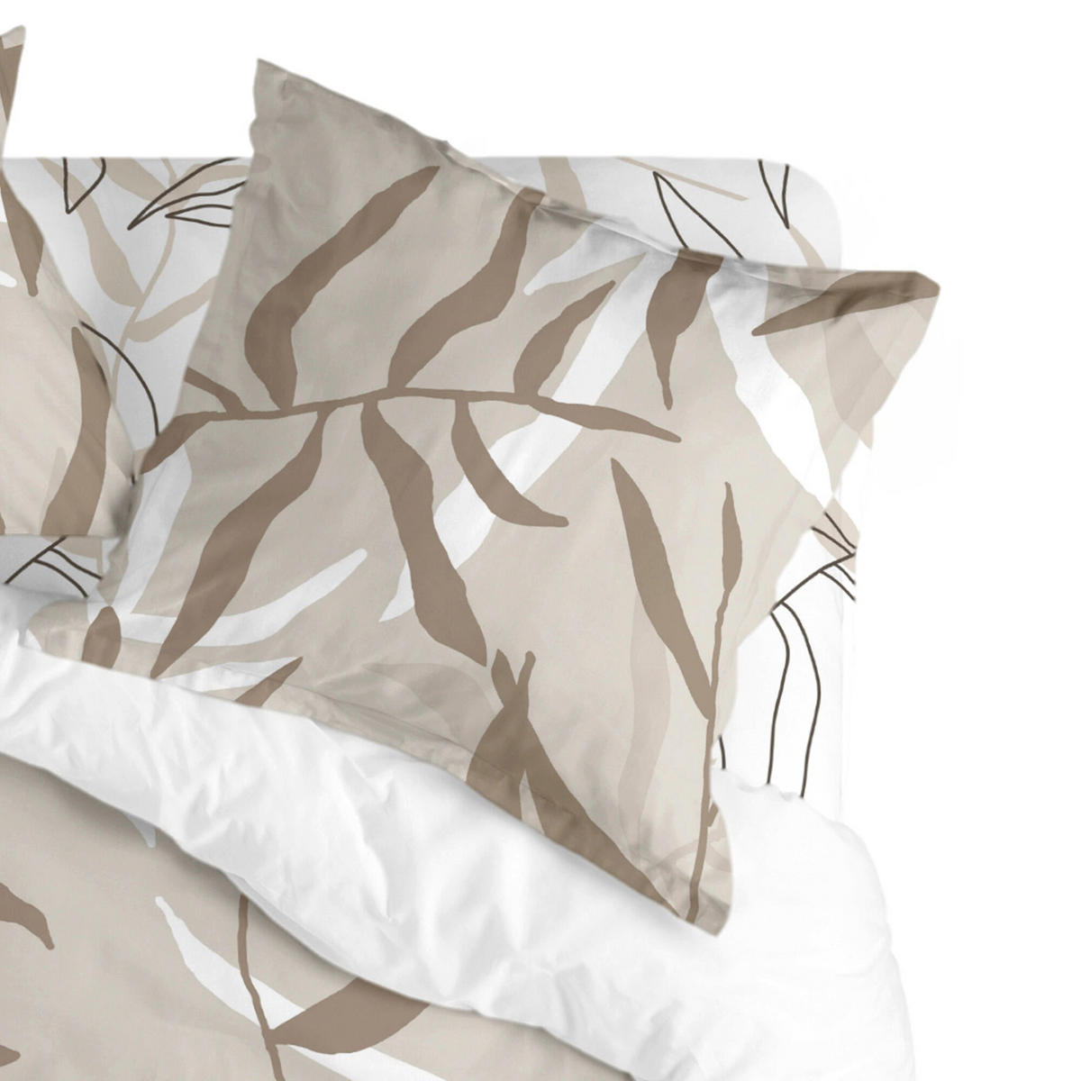 KISSENBEZUG maple 80x80 cm mehrfarbig - Multicolor, Textil (80/80cm) - Happy Friday