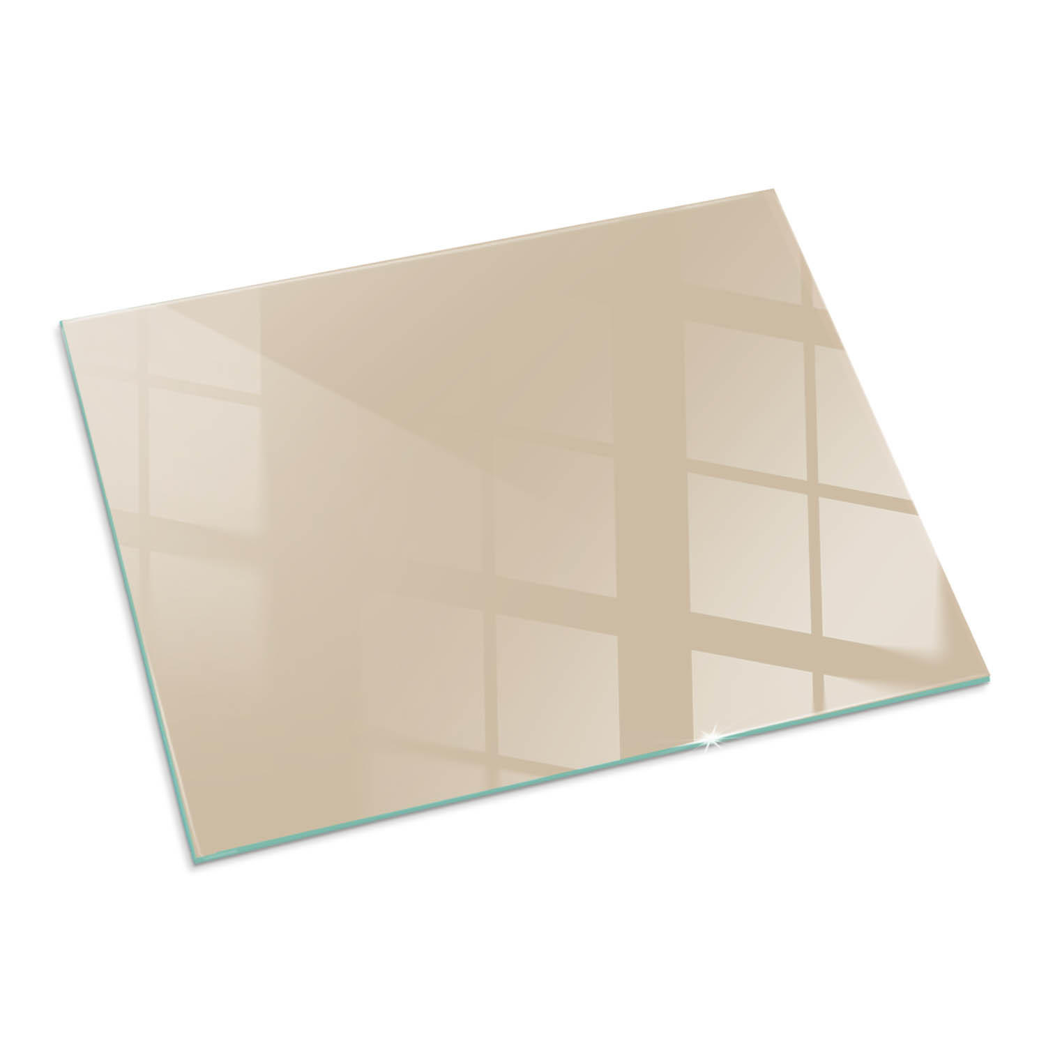 ArtPrintCave Glasplatte Gelb 80x60x0.4 cm