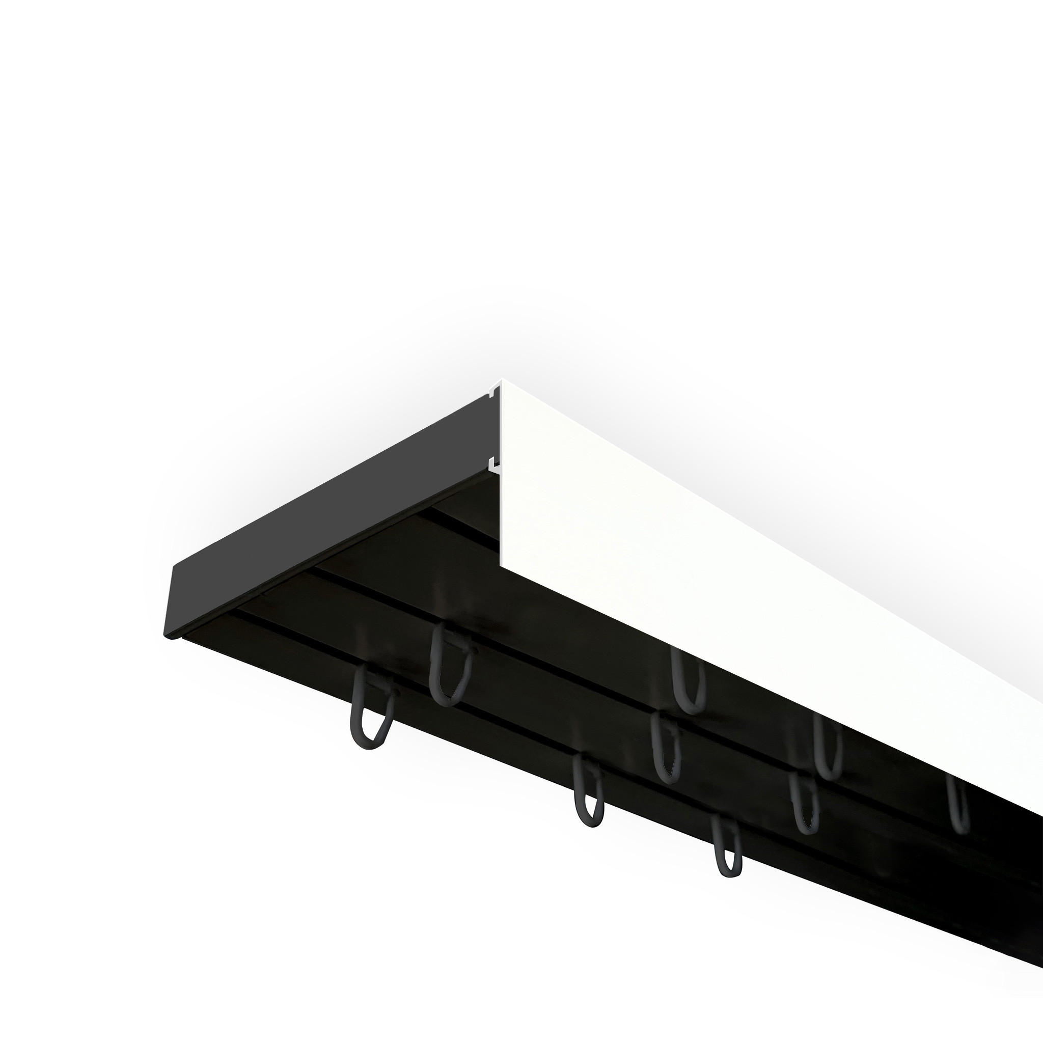 SN Deco Vorhangschiene Weiß 4.7x1.7x510 cm