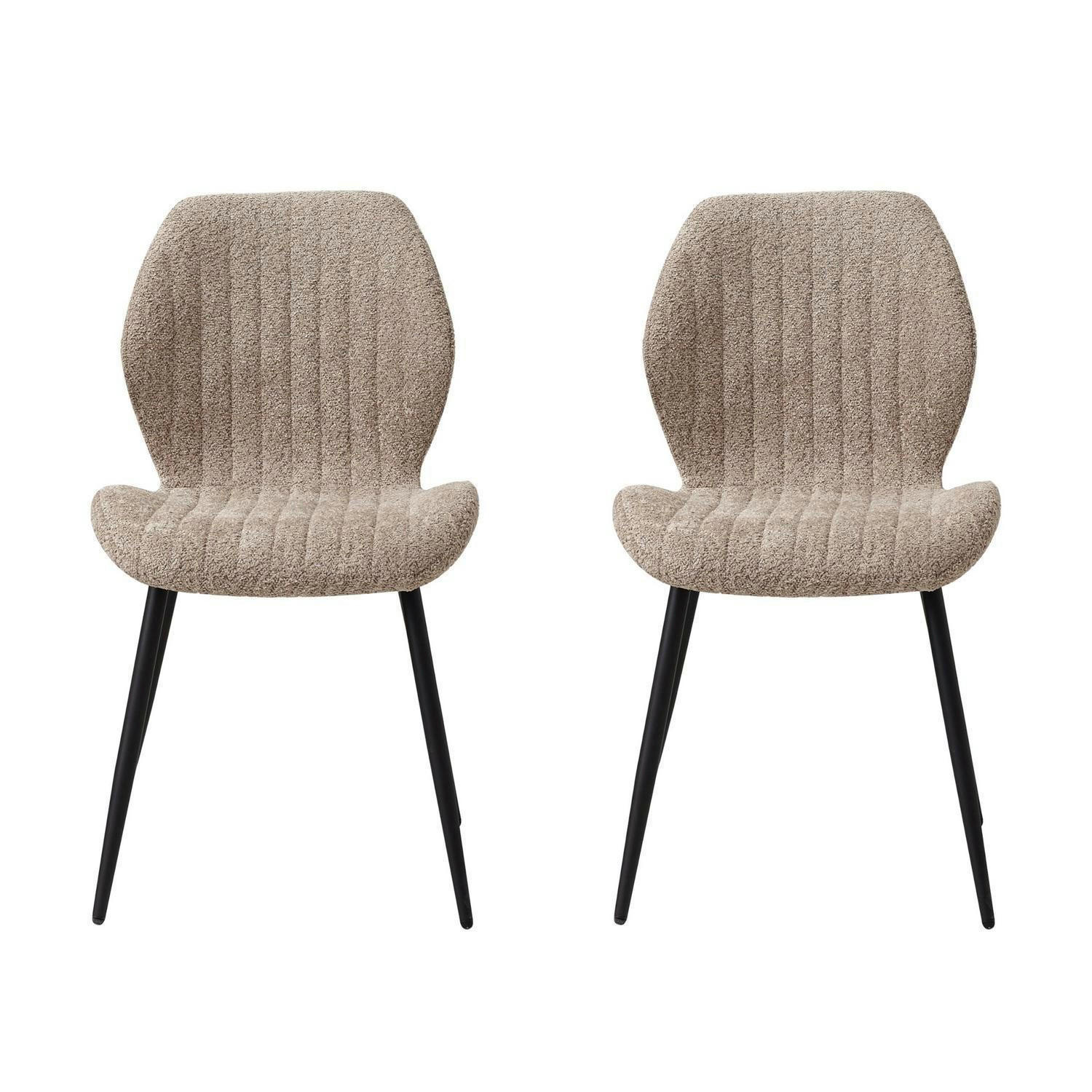 XXXLutz Esszimmerstuhl Beige 43x86x47.5 cm