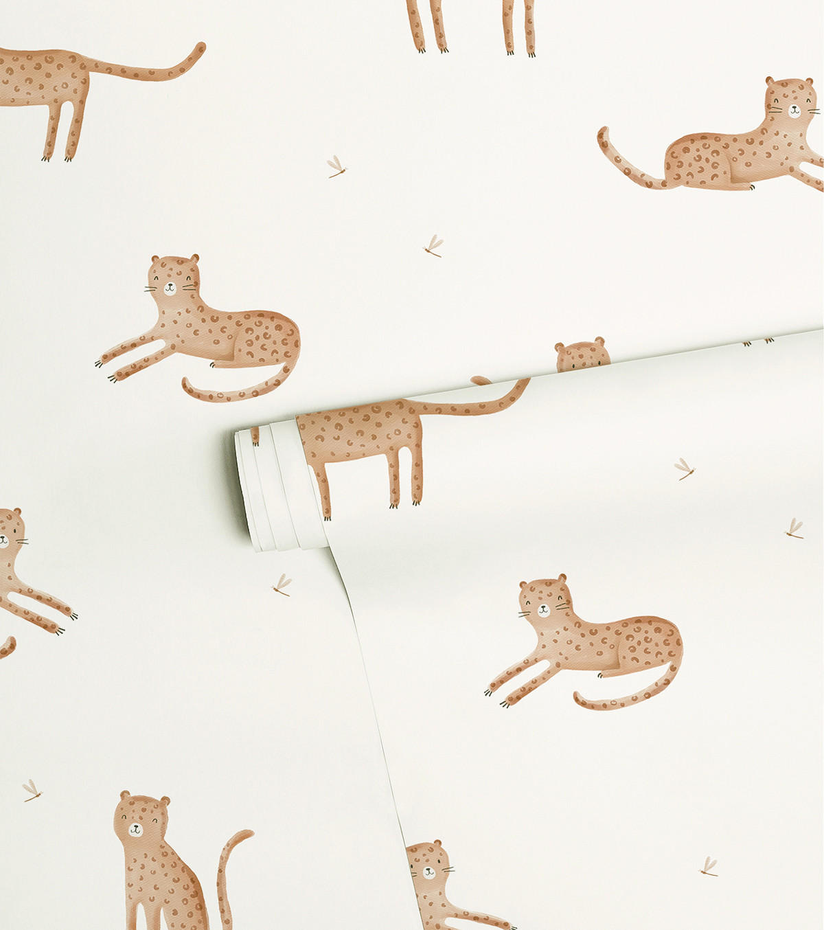 VLIESTAPETE Samburu, wilder Horizont 50 cm x 10 Schwarz - Beige/Hellgelb, Papier (1000/50cm) - Lilipinso
