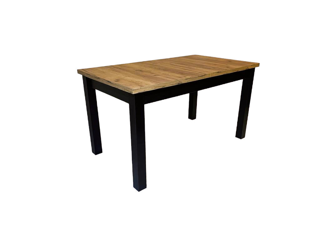 ESSTISCH Gold Eiche rechteckig ausziehbar 120-160x80 - Honigeiche, Holz/Holzwerkstoff (80/120/76cm) - SIMKAM Furniture
