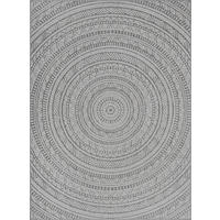 FLACHWEBTEPPICH Orientalisch BORNO Polypropylen Anthrazit 160 x 220 cm - Anthrazit, Textil (160/220cm) - KADIMA DESIGN