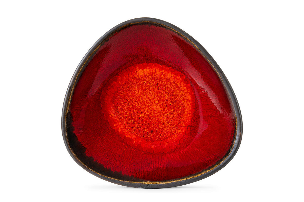 TIEFER TELLER PRIMA, Rot - Rot, Keramik (26/27/5cm) - KONSIMO®