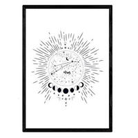 POSTER Sternzeichen Widder A3 Rahmenlos - Klar, Papier (29.7/5/42cm) - Nacnic