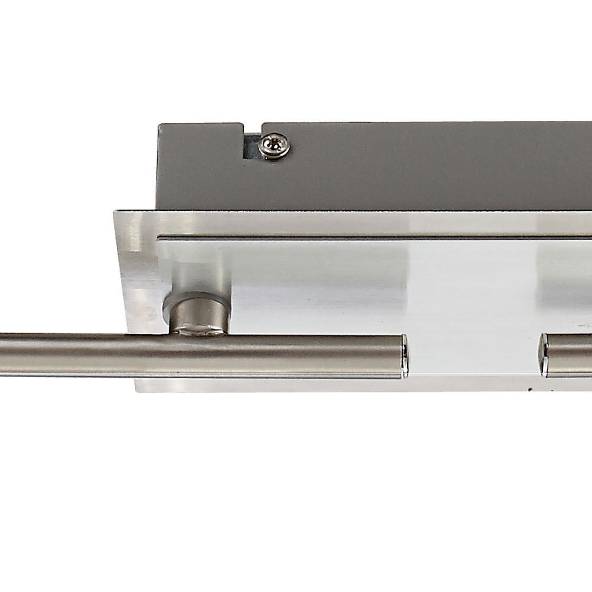 LED DECKENLEUCHTE Spotstrahler Silber - Silberfarben, Metall (90/18/20cm) - Globo Lighting