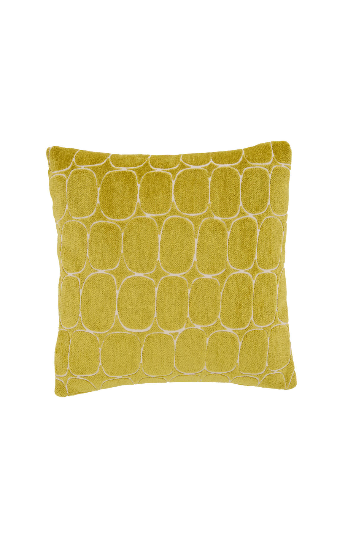 DEKOKISSEN Dothan Grün 45/45/10 cm - Grün, Textil (45/45cm) - Light & Living