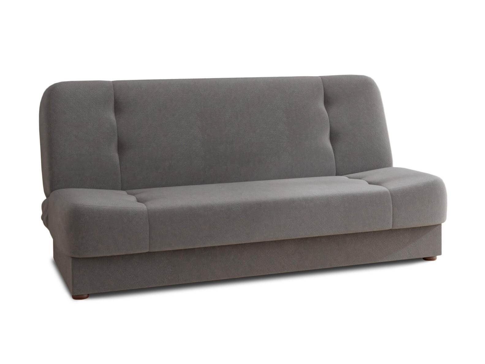 SCHLAFSOFA Sena - Braun/Grau, Holz/Kunststoff (195/89/89cm) - Sofnet
