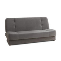 SCHLAFSOFA Sena - Braun/Grau, Holz/Kunststoff (195/89/89cm) - Sofnet
