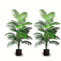 KUNSTPFLANZE SET 90 cm 2 Stück - Grün, Kunststoff (90cm) - Coonoor