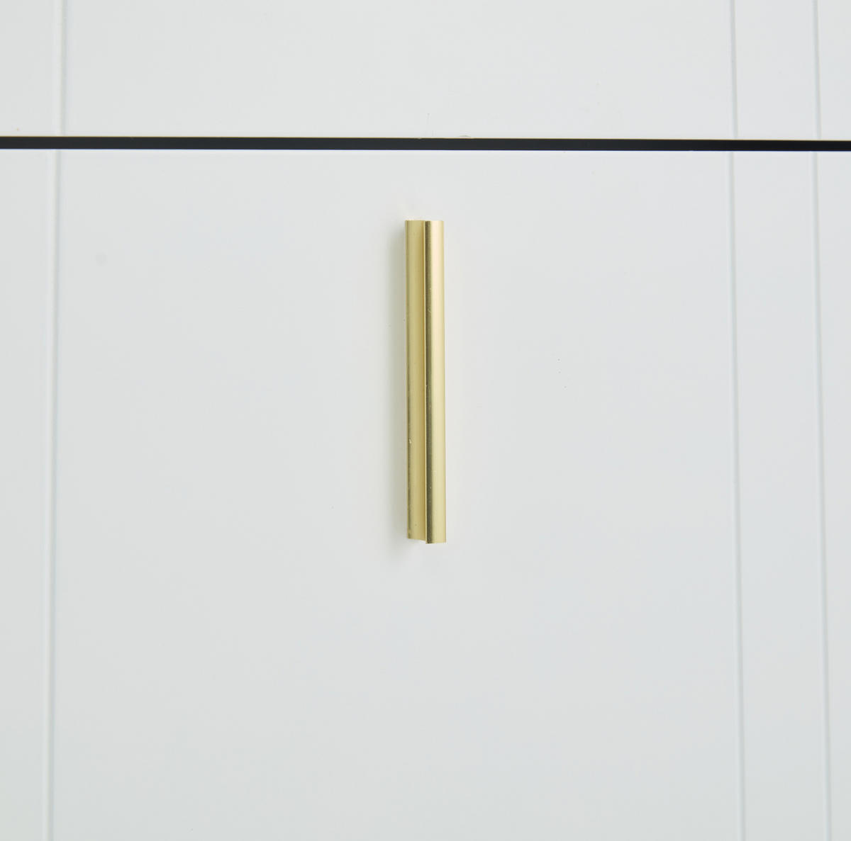 SCHUHSCHRANK aus MDF 80x23x123.5cm in Weiß mit 3 Klappen - Weiß, Holzwerkstoff (80/123.5/23cm) - Modfu