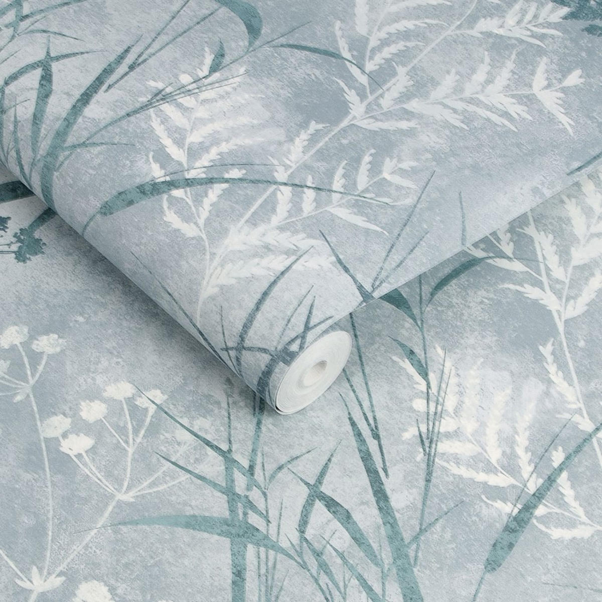 VLIESTAPETE Restore Sky - Hellblau, Papier/Kunststoff (52/1005cm) - Graham & Brown