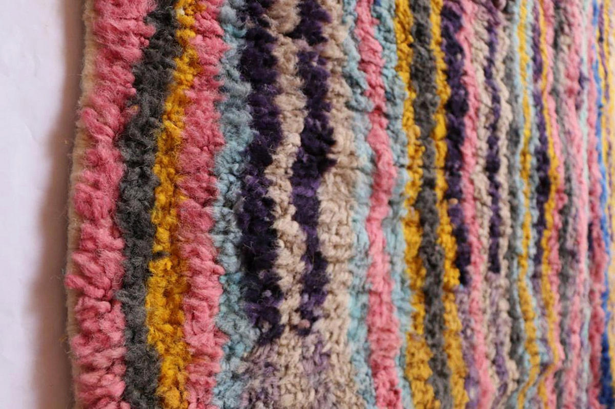 BERBERTEPPICH aus Marokko aus reiner Wolle 200x 300 cm - Multicolor, Naturmaterialien (200/300cm) - AFK Living