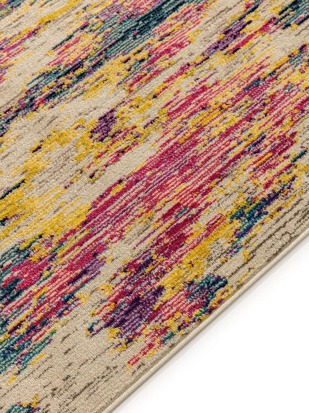 LÄUFER Casa Multicolor 70/240 cm - Multicolor, Naturmaterialien/Textil (70/240cm) - benuta