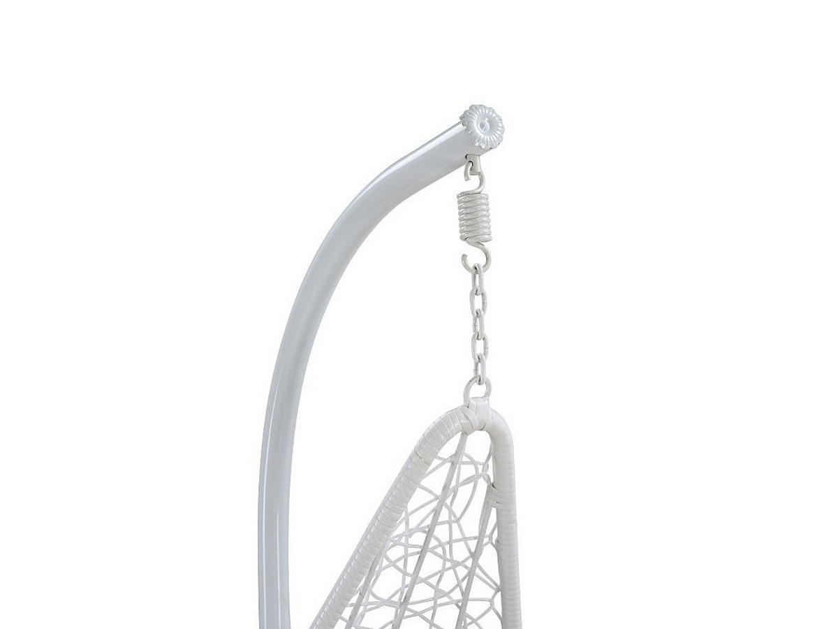 HÄNGESESSEL - 1 Person - Harz - Weiß - - Weiß, Kunststoff (105/197/105cm) - Vente-Unique