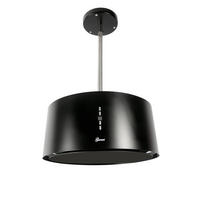 DUNSTABZUGSHAUBE GCH I 237 50 BL + Umluftset, 50 cm Schwarz - Schwarz, Metall (50/20/50cm) - Gurari