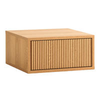 MĂSUȚA de noapte SUSPENDATĂ Florida 1 sertar aspect de stejar - culoare lemn stejar, compozit lemnos (40/19/35cm) - VS Venta-stock