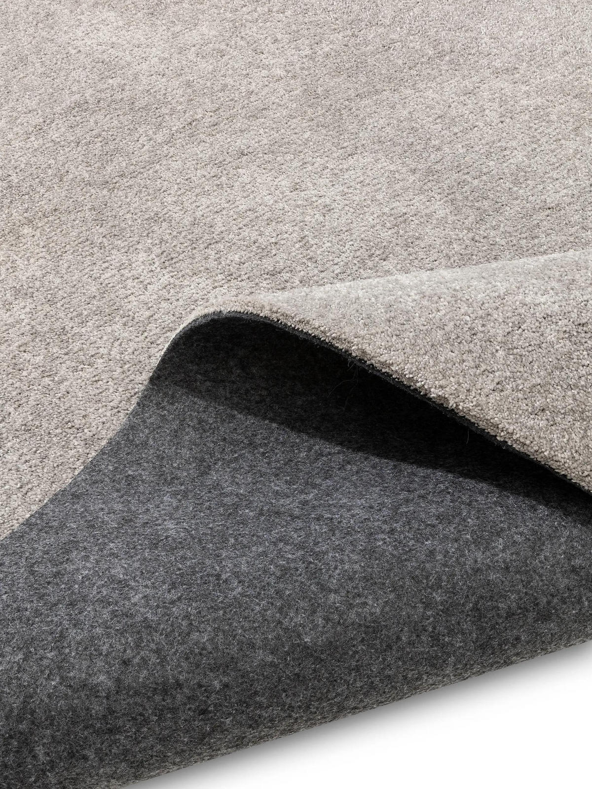 PERIVI tepih Nina siva ø 200 cm okrugli - siva, plastika (200/200cm) - benuta Nest