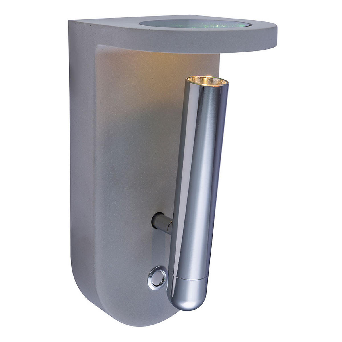 LED WANDLEUCHTE TIMO Grau - Grau, Stein (10.5/22/12cm) - Globo Lighting