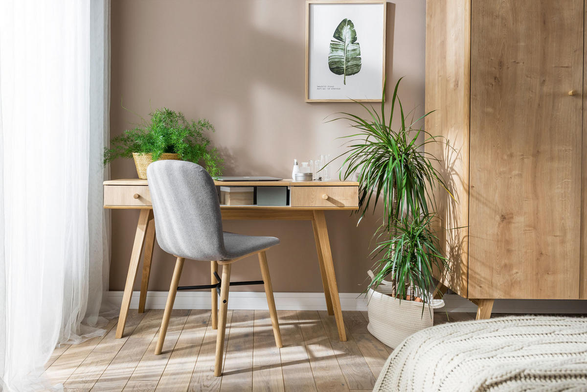 SCHMINKTISCH - Weiß, Holzwerkstoff (120/76/50cm) - Vox Möbel