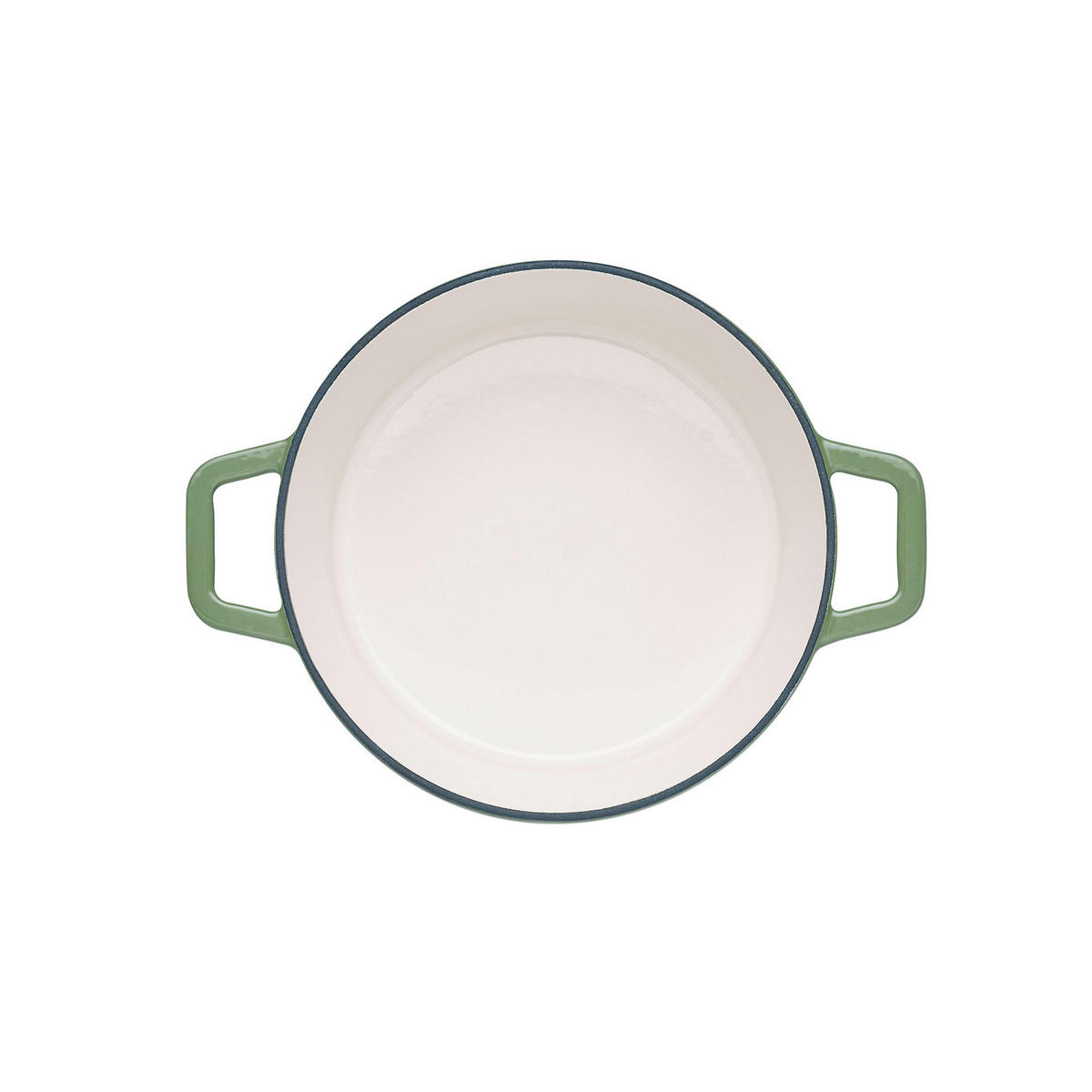 BRÄTER b.iron Bräter, Gusseisen, Grün, Ø 24 cm - Grün, Metall (29.1/27.5/14cm) - Berndes