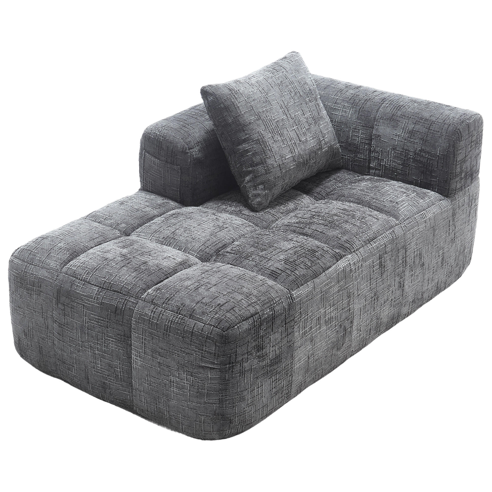 Wishdor Récamiere Grau 158x60x90 cm