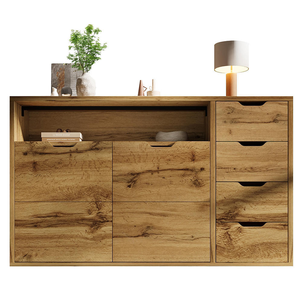 SIDEBOARD 150x40x90cm in Eiche - Alteiche, Holz (40/90/150cm)