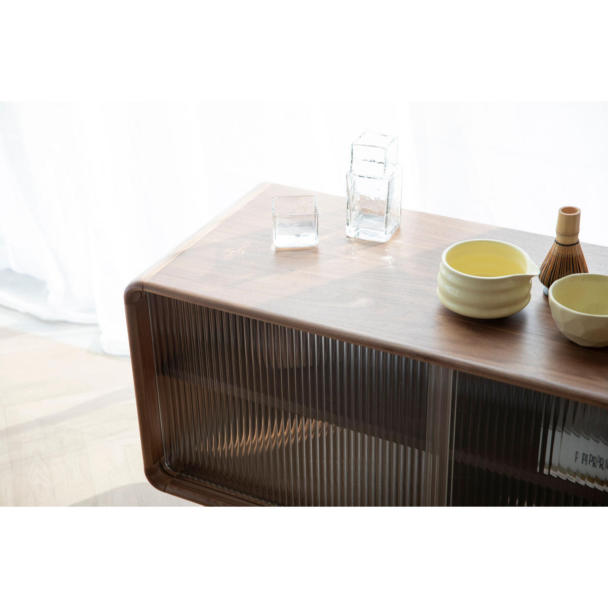 SIDEBOARD Rise M Walnuss - Braun, Holzwerkstoff (100/55/40cm) - Zuiver