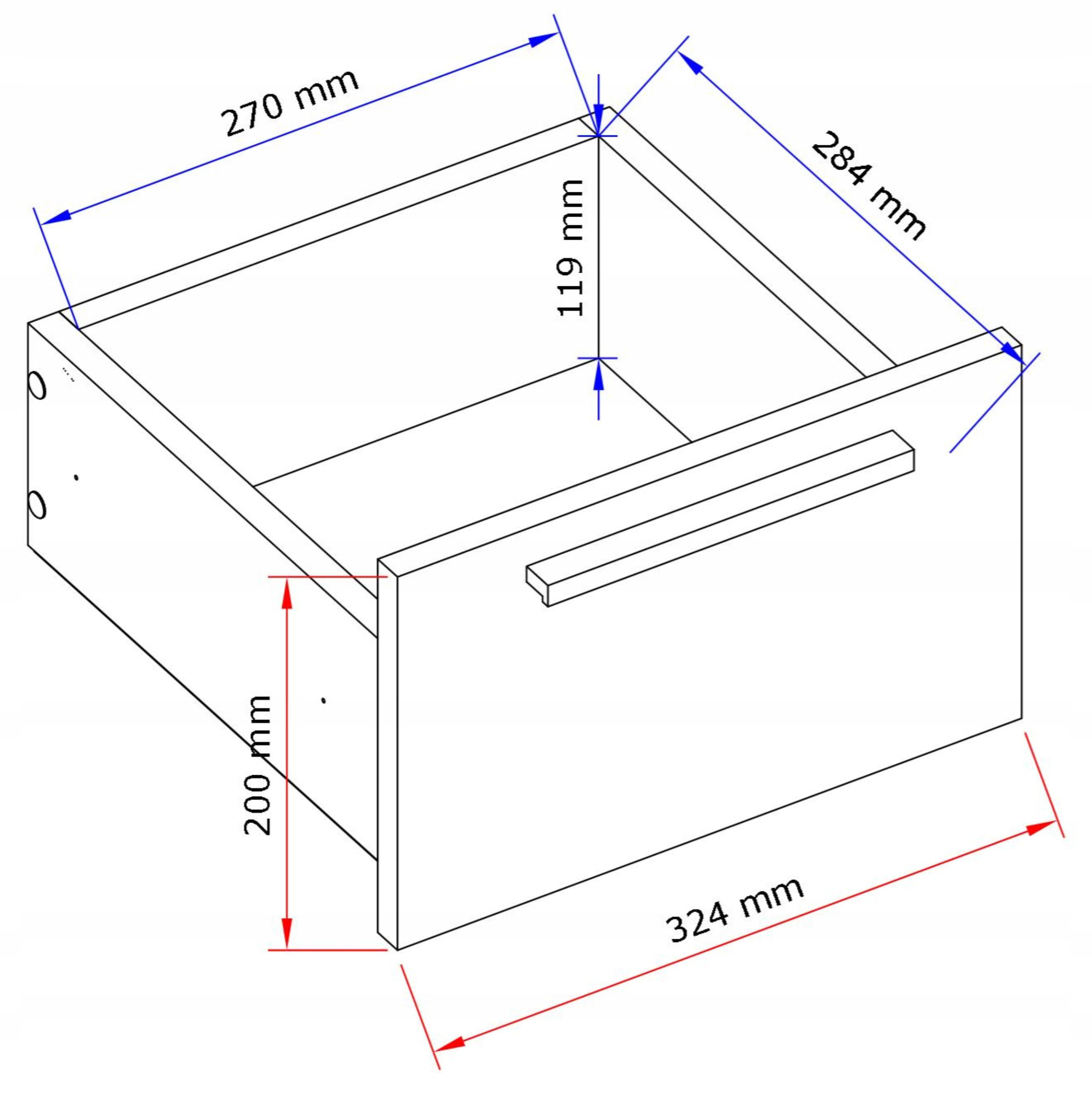 Thumbnail - Matkam Möbel Kommode, Anthrazit, Holzwerkstoff, 36x70.4x35.6 cm, Wohnzimmer, Kommoden & Sideboards, Kommoden