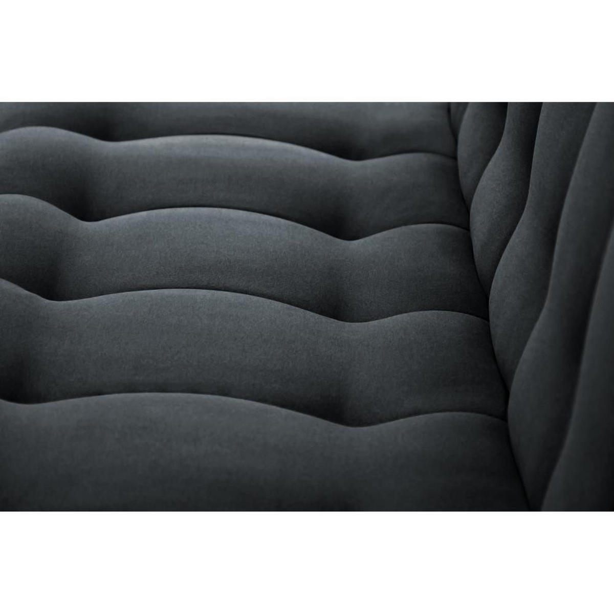 3-SITZER Schlafsofa Nancy dunkelgrau - Dunkelgrau, Holz/Textil (220/89/93cm) - Beautysofa