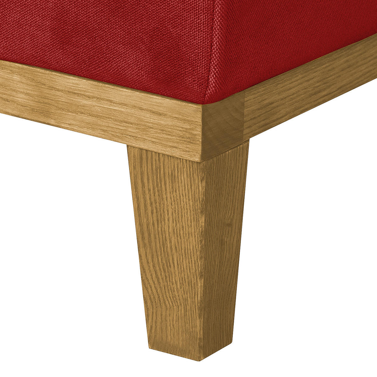 2-SITZER SOFA - Rot, Textil (180/79/82cm) - home24