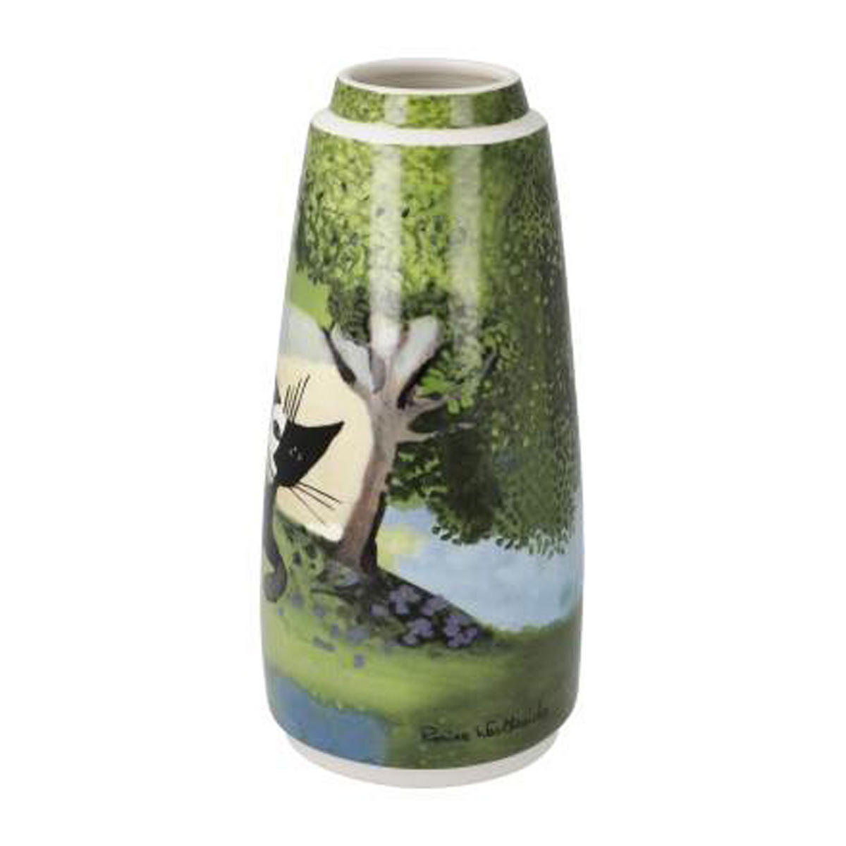 VASE Una passeggiata nel verde, Porzellan - Multicolor, Keramik (18.5cm) - Goebel