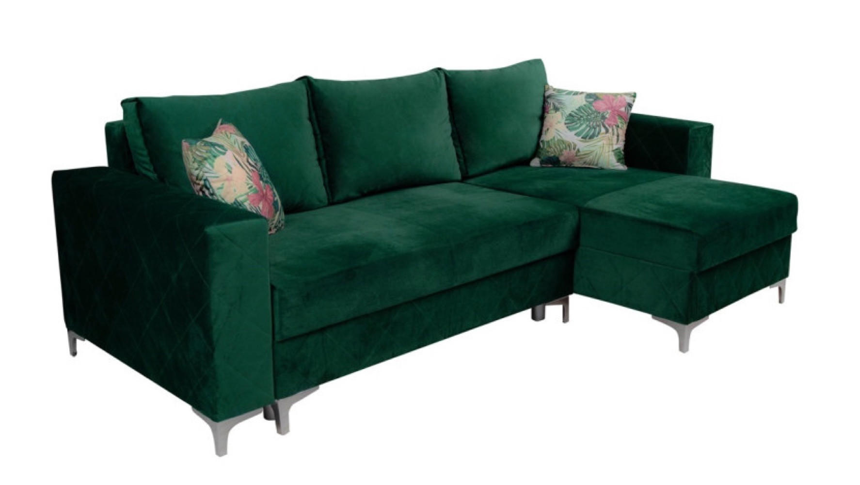 Sepro Meble Ecksofa Grün 236x145 cm