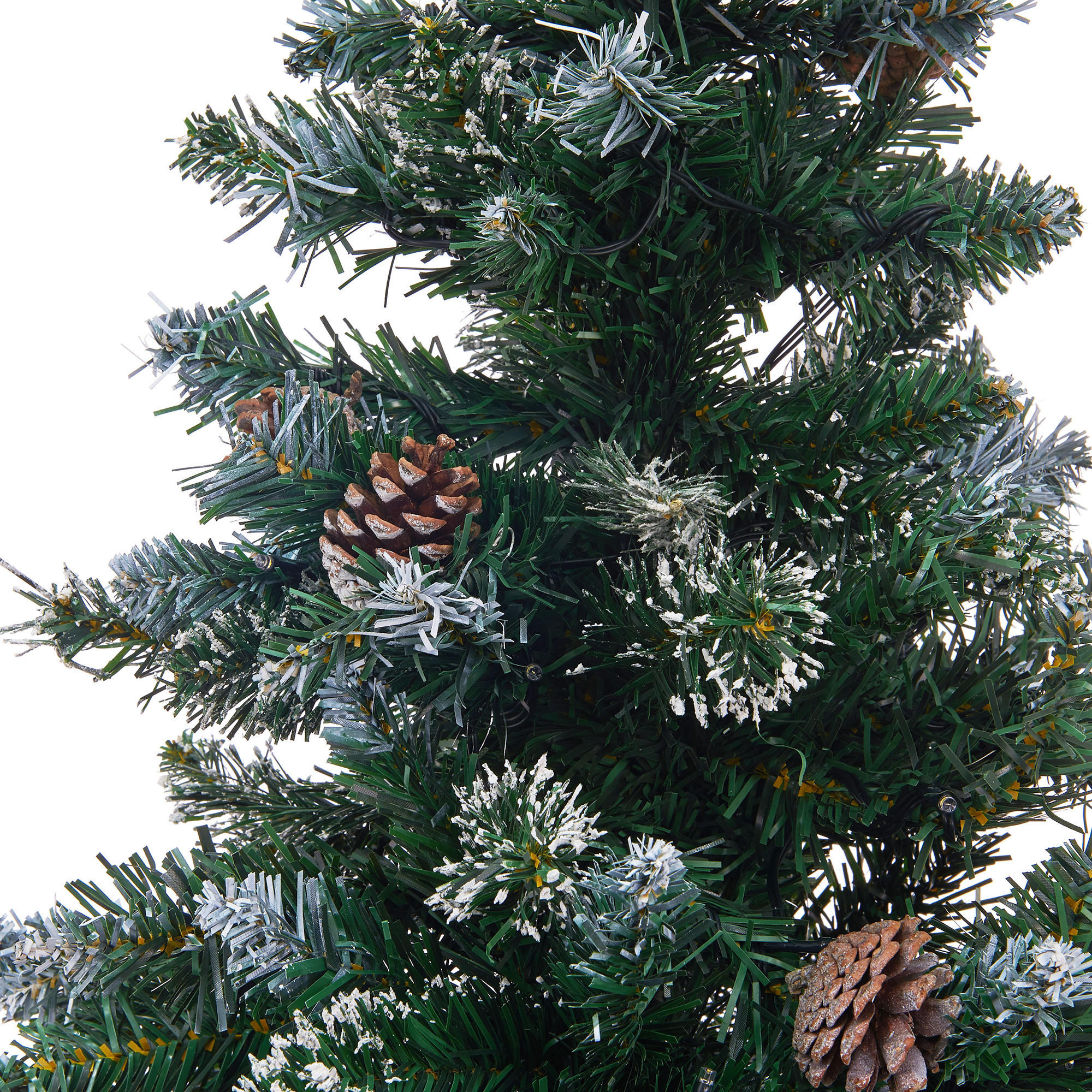 WEIHNACHTSBAUM 120 cm Grün Palomar - Grün, Kunststoff (120cm) - Beliani