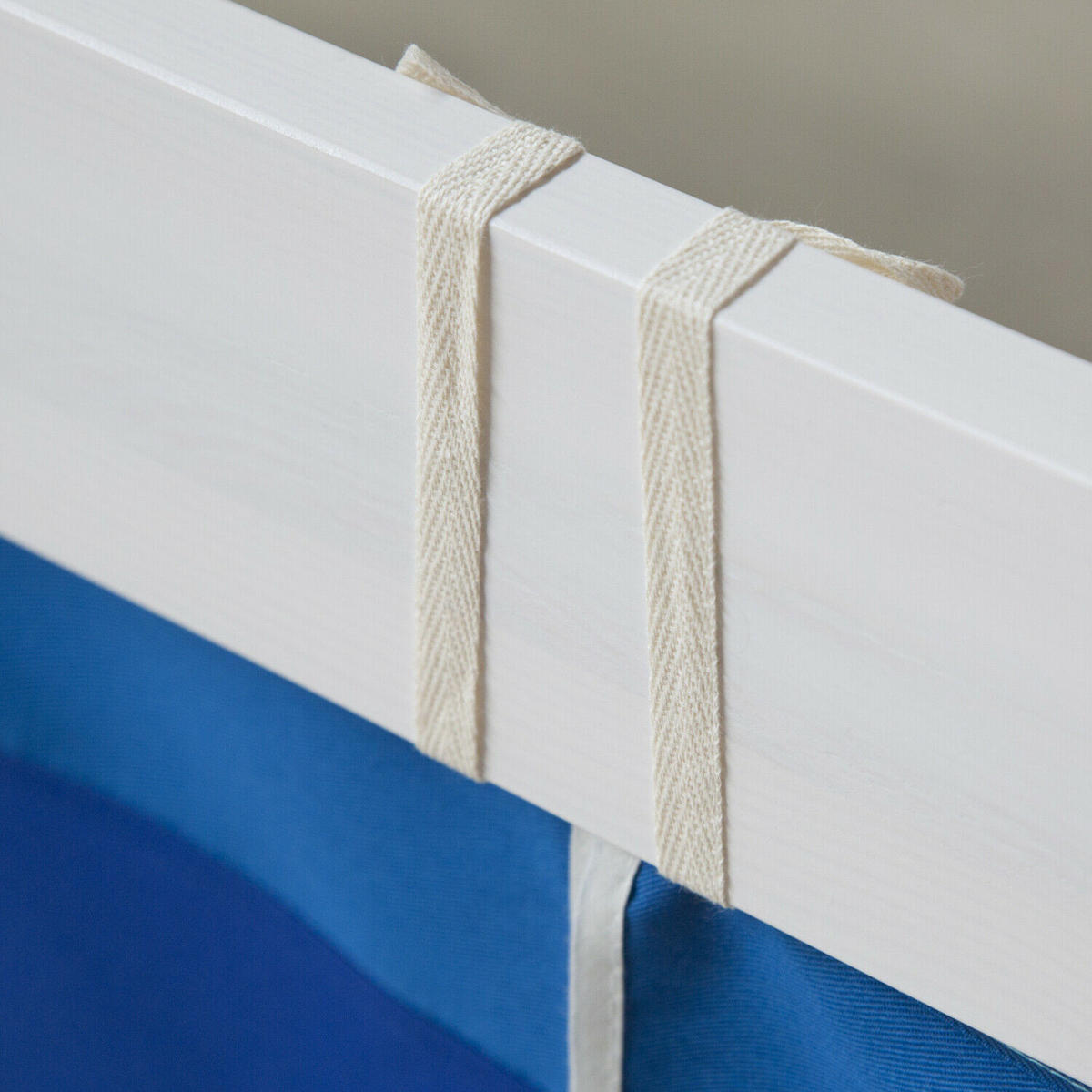 VORHANG für Hochbett Blau - Blau, Textil (197/86/1cm) - Homestyle4u