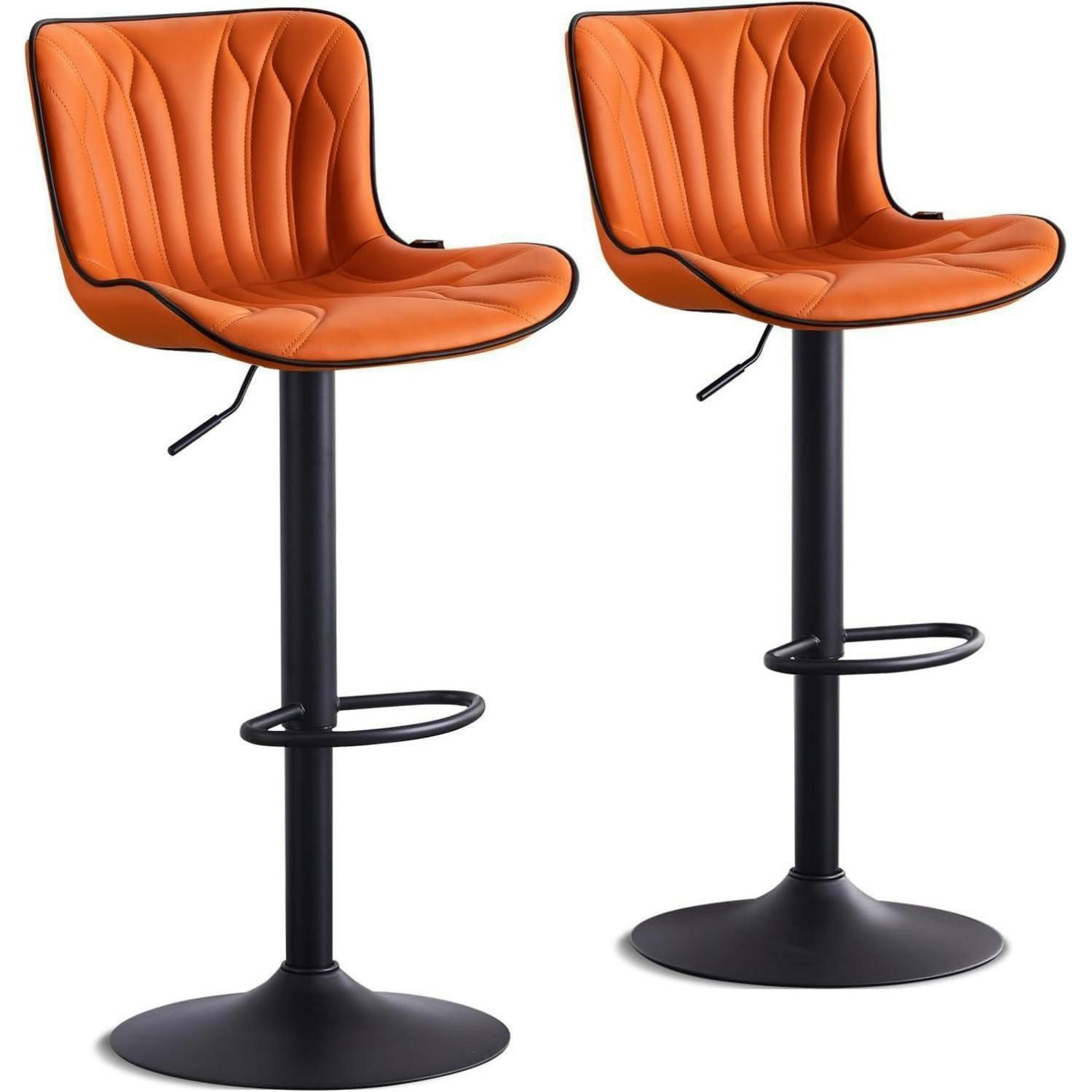 XXXLutz Barhocker Orange 83x54x48 cm