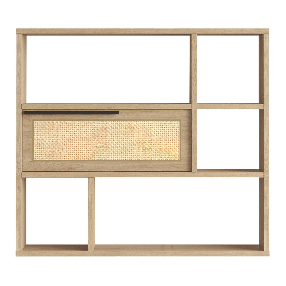 WANDREGAL Kvænangen - Eichefarben, Holzwerkstoff (22/81/90cm) - [en.casa]
