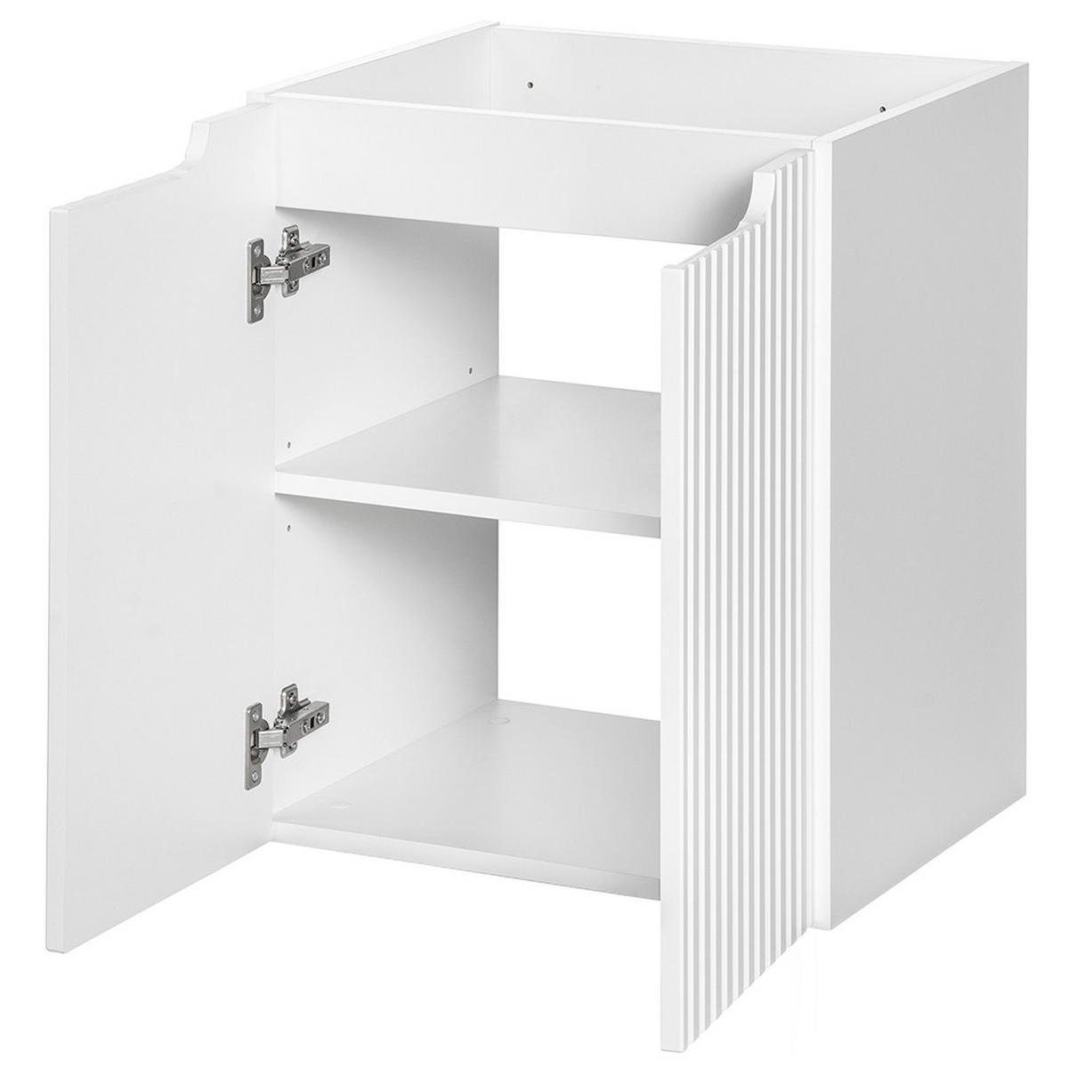 UNTERSCHRANK Newport-56 - Weiß, Holzwerkstoff (50/57/39cm) - Lomado
