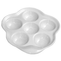 SCHNECKENPFANNE ( für 6 Schnecken) Weiss - Weiß, Keramik (16cm) - Revol Porcelaine France