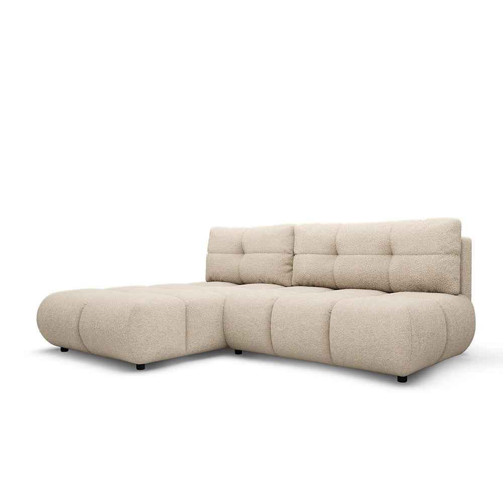 Pillovely Ecksofa Mehrfarbig 230x90x170 cm