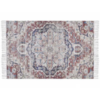 KURZFLOR-TEPPICH Kelkit 200/140 cm - Multicolor, Kunststoff (140/200cm) - Beliani