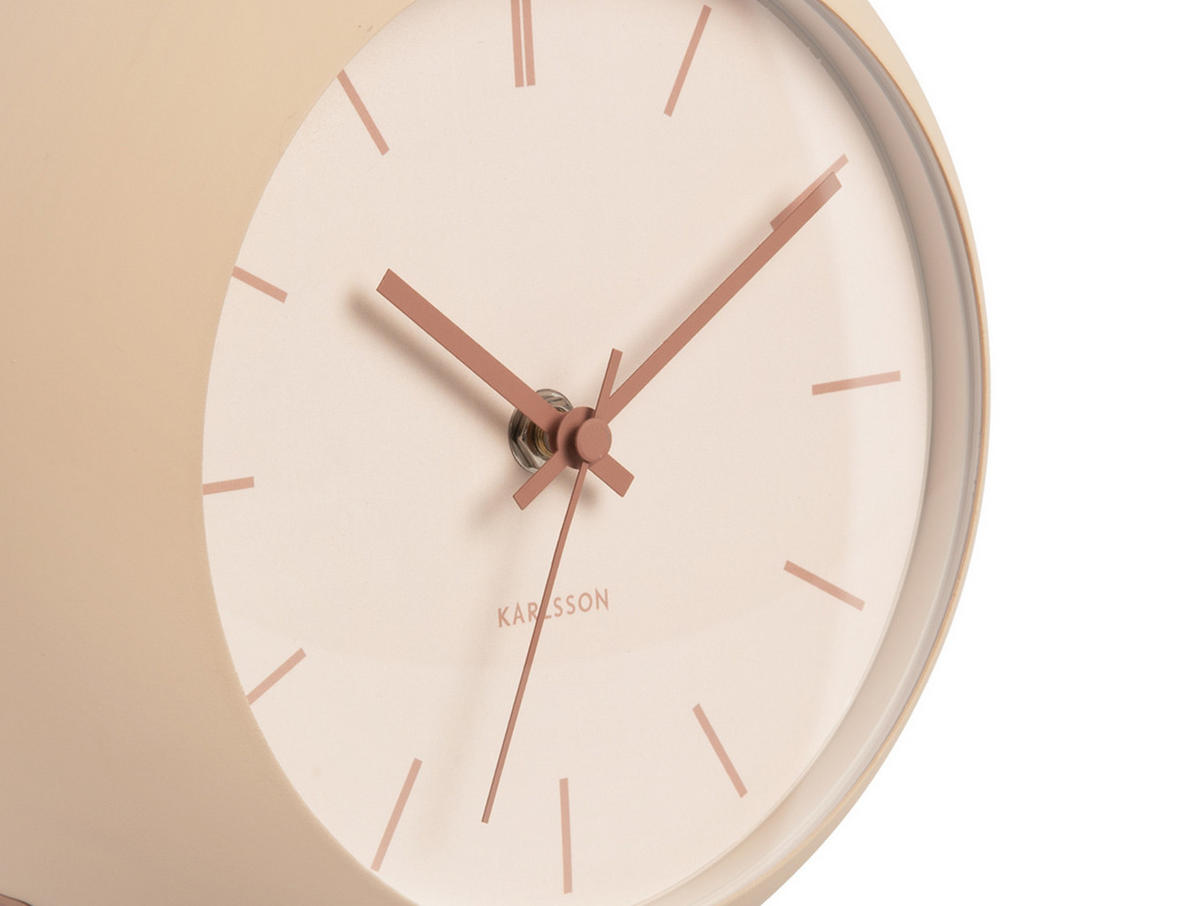 TISCHUHR Nirvana Globe 14/25 cm - Braun, Metall (21/25/14cm) - Karlsson