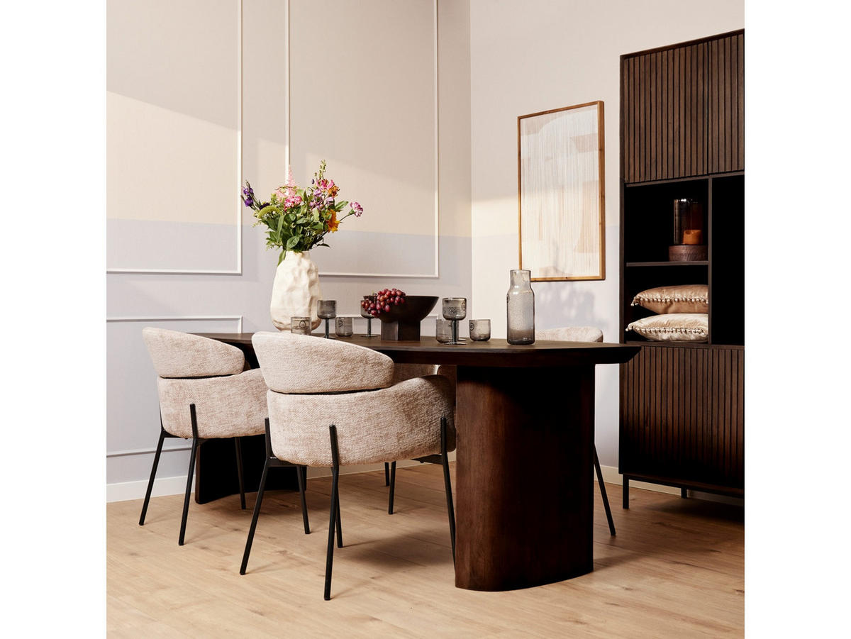 ESSTISCH Marlen 200 cm X 100 cm Braun - Braun, Holz (100/200/76cm) - Villa Möbel