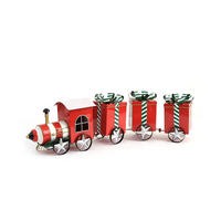 DEKORATIONSZUG SANTA LILA Metall - Rot, Metall (18/26/90cm) - Mondex